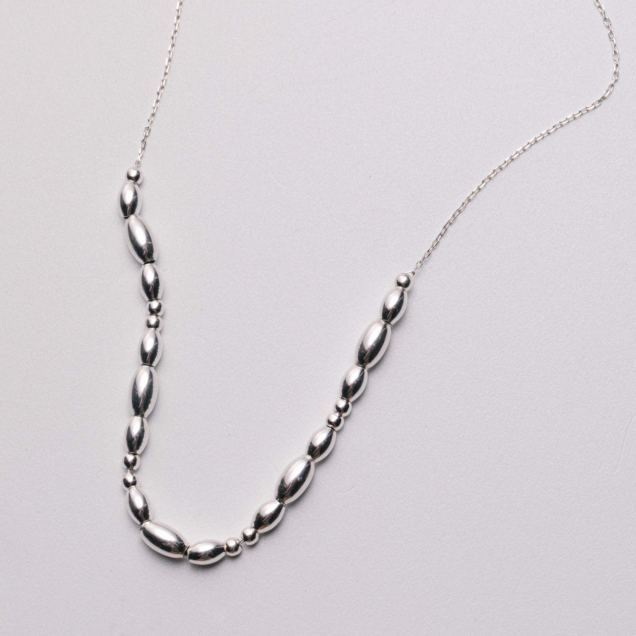Oval Alchemy Beaded Lasso Necklace
