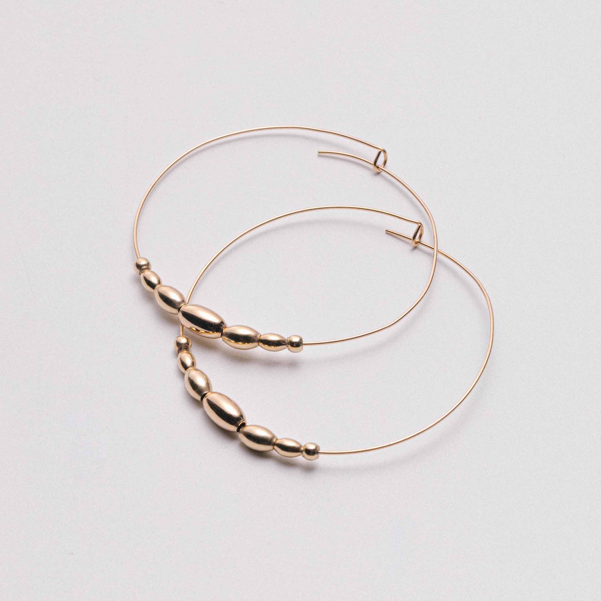 Alchemy Beaded Hoops