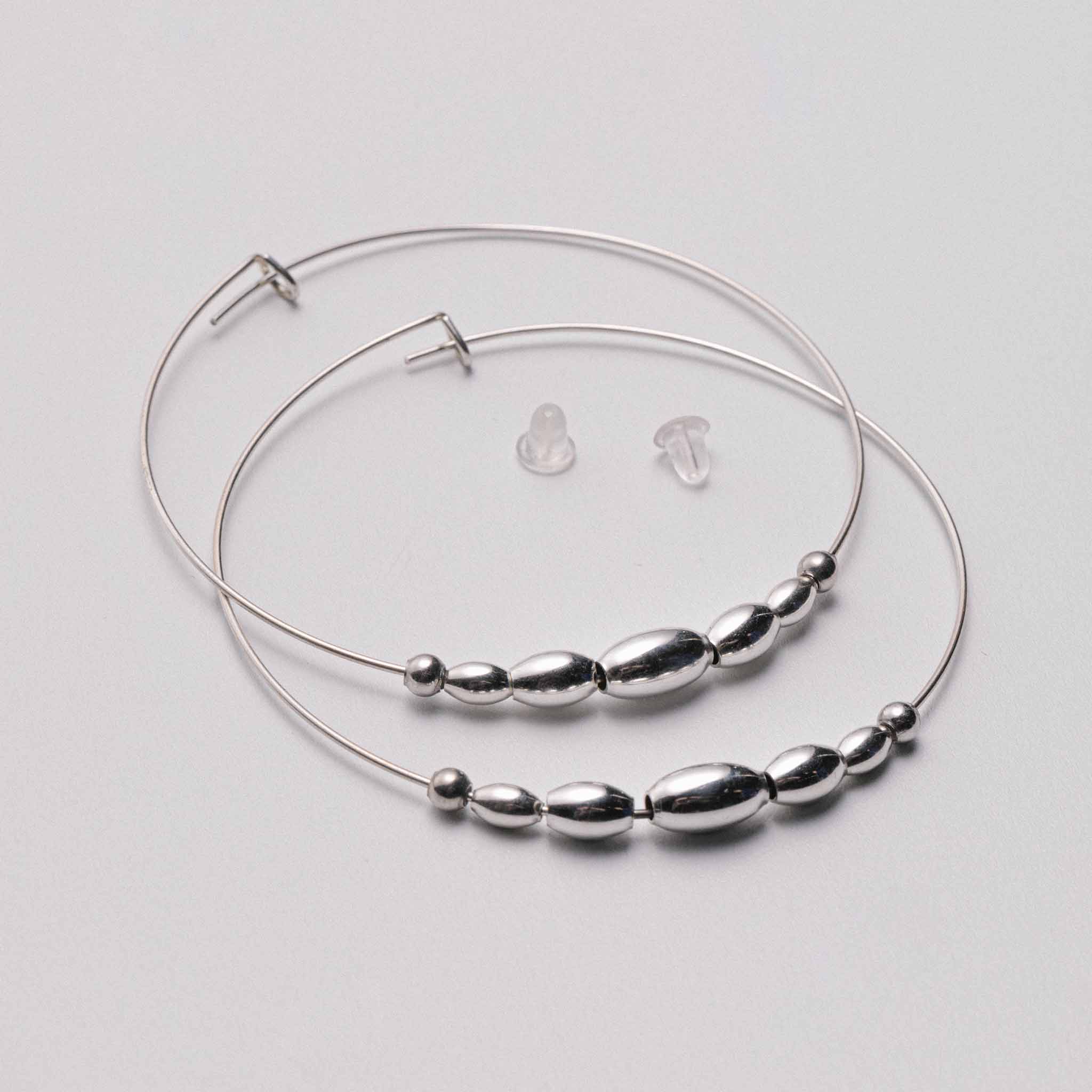 Alchemy Beaded Hoops