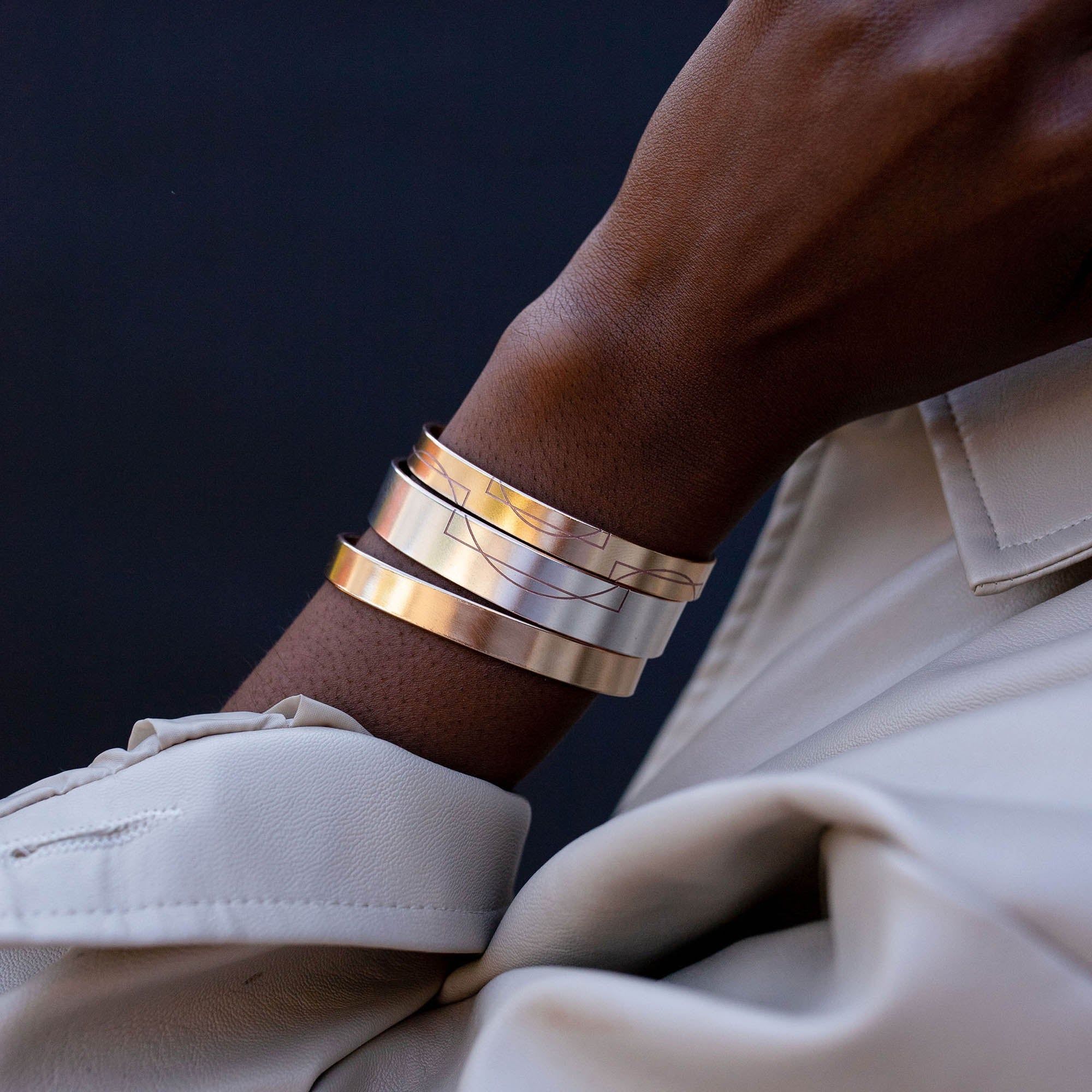 Signature Classic Bonded Cuff Silver