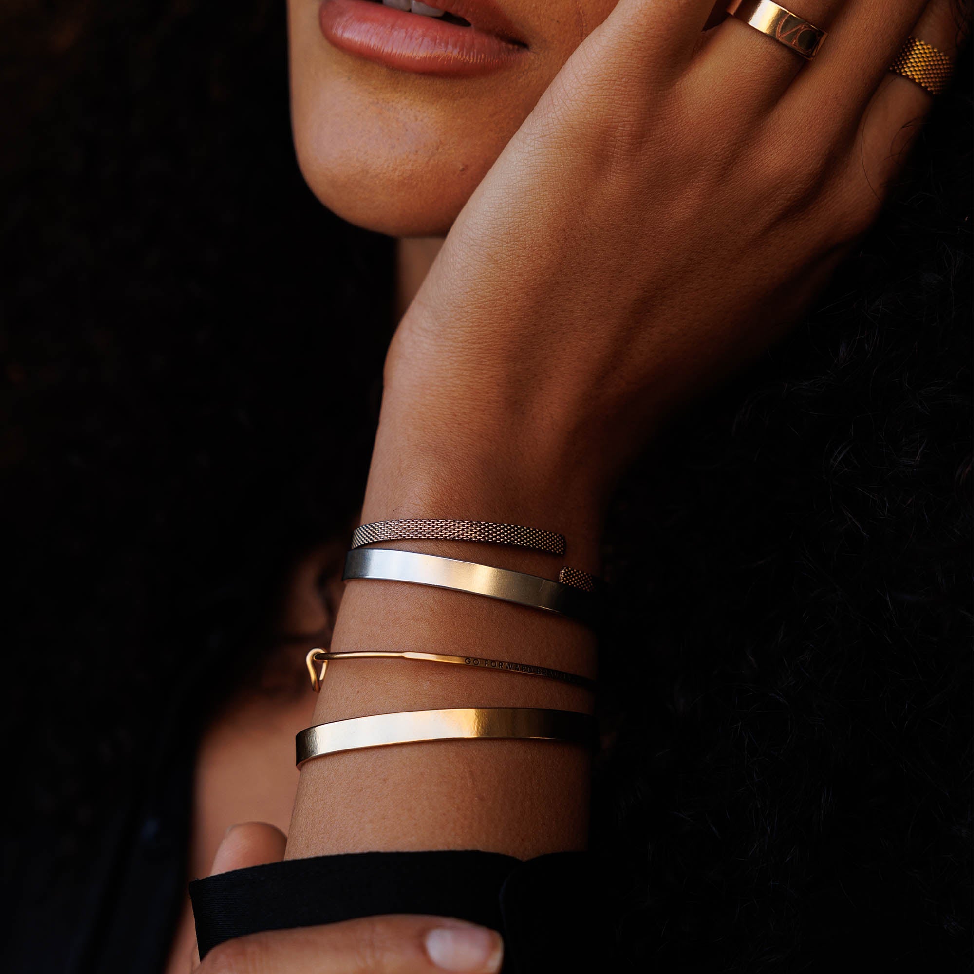 Signature Classic Bonded Cuff Silver