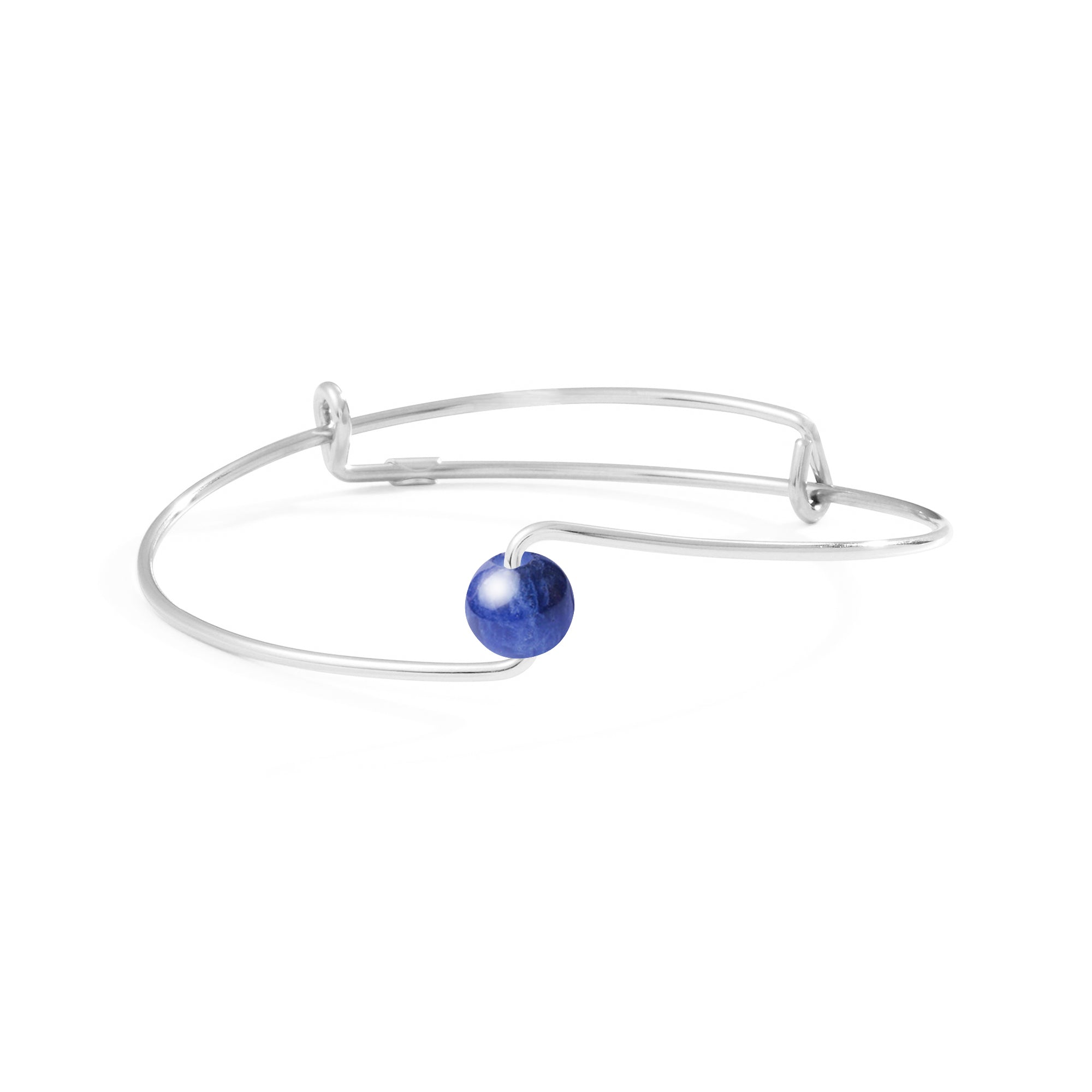 Gemstone Expandable Bangle