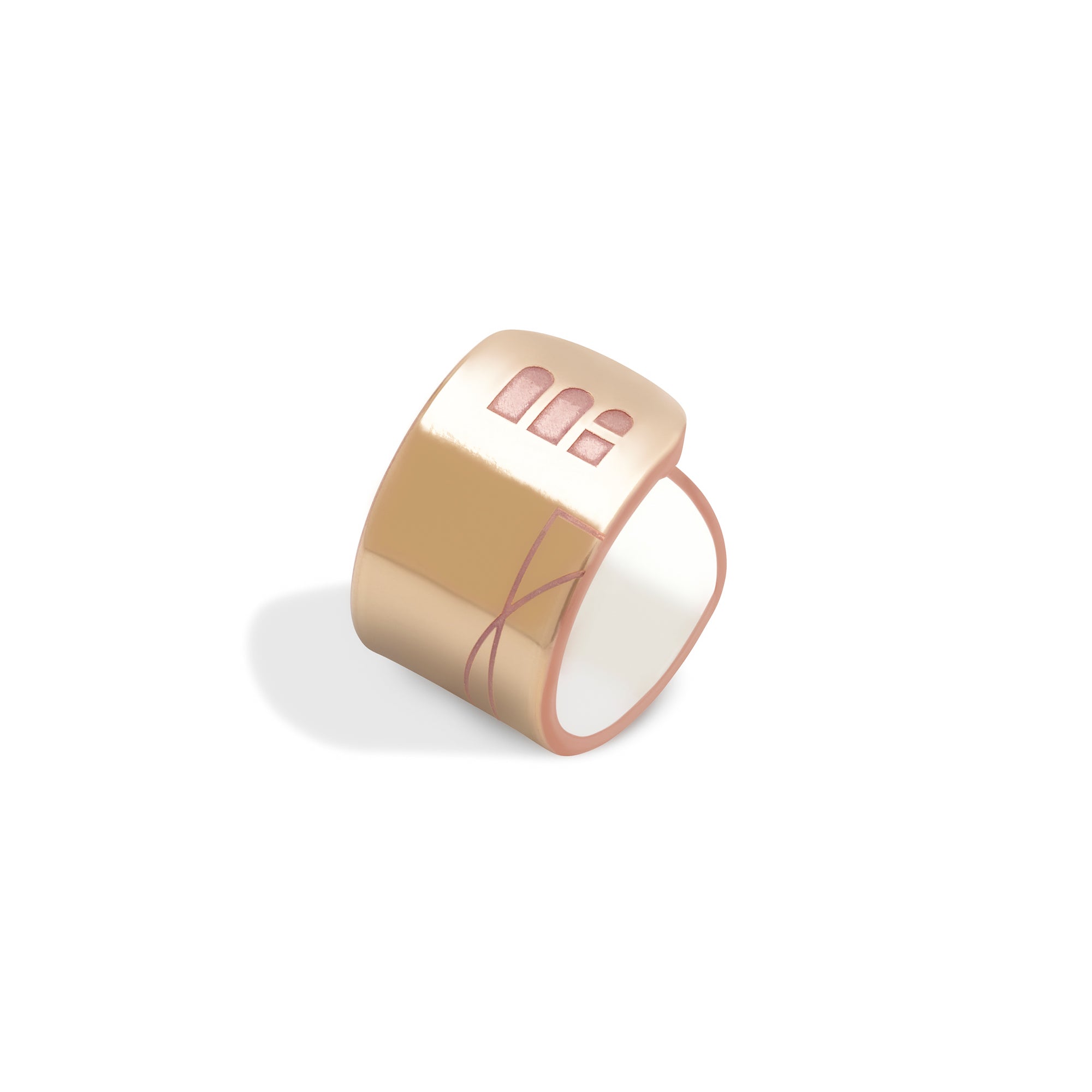 Squared Circle Bonded Ring