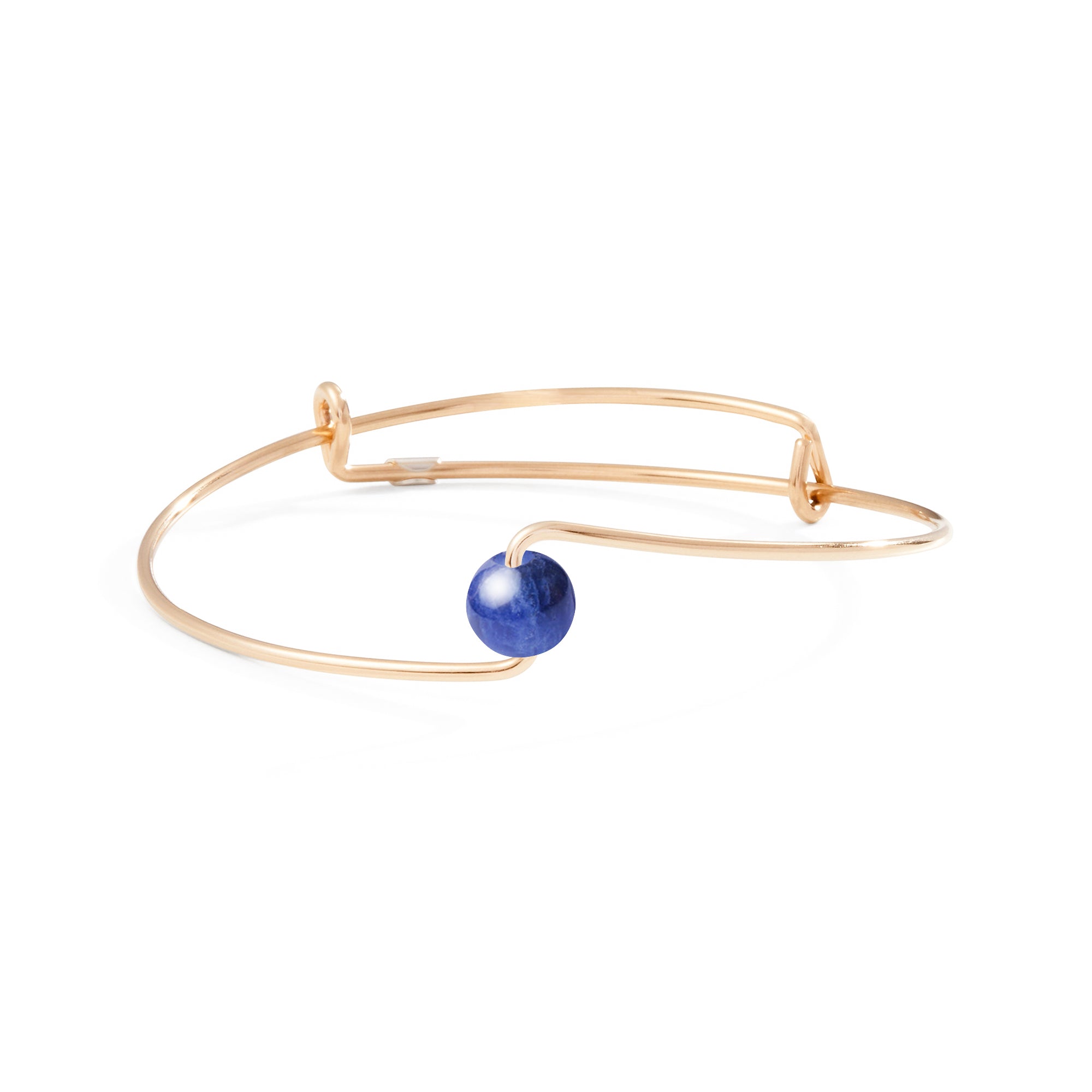Gemstone Expandable Bangle