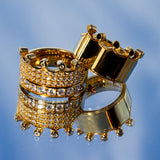 Broadus Ring With Prong Set Stones