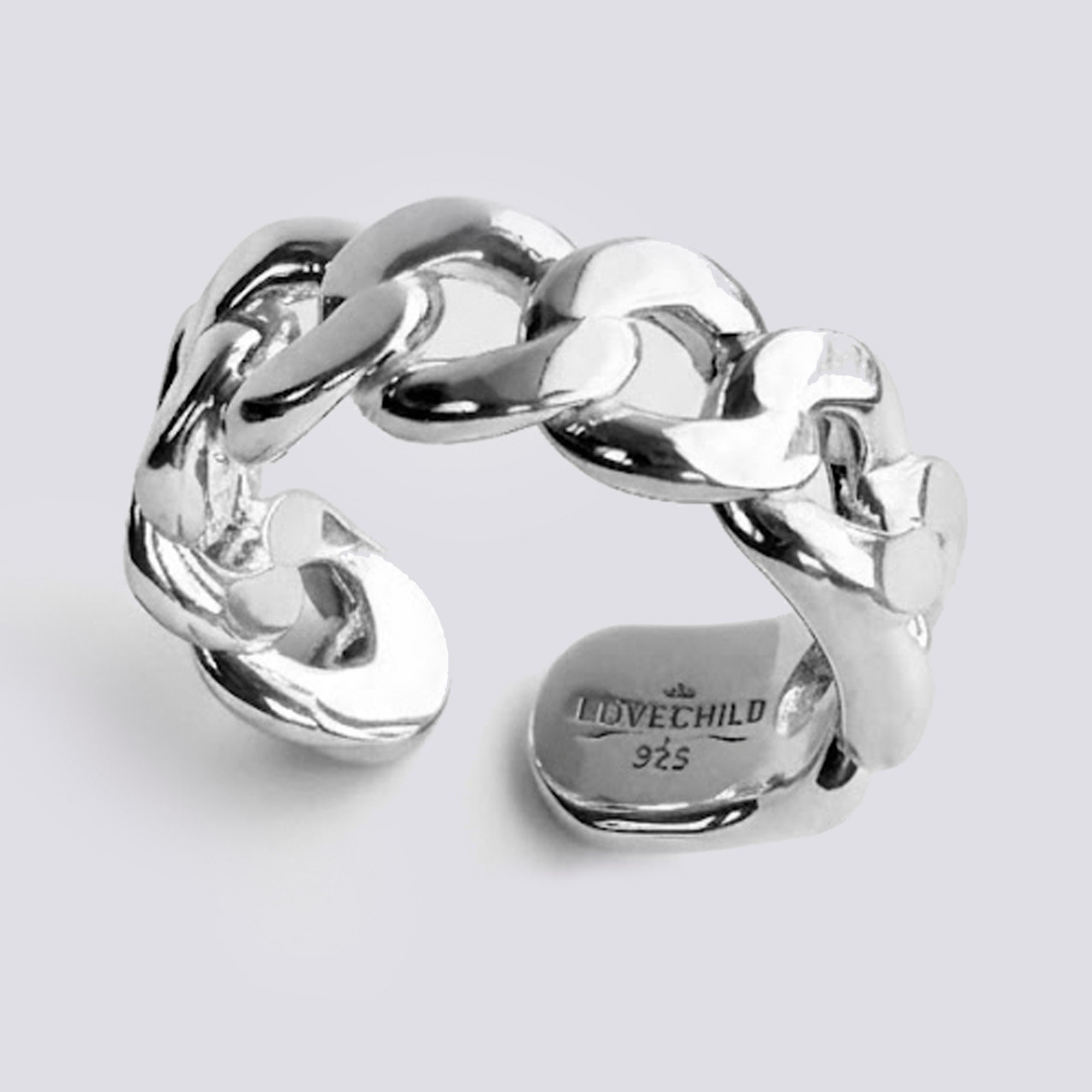 Classic Cuban Ring Silver