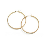 Woven Armor Hoop Earring | 45mm