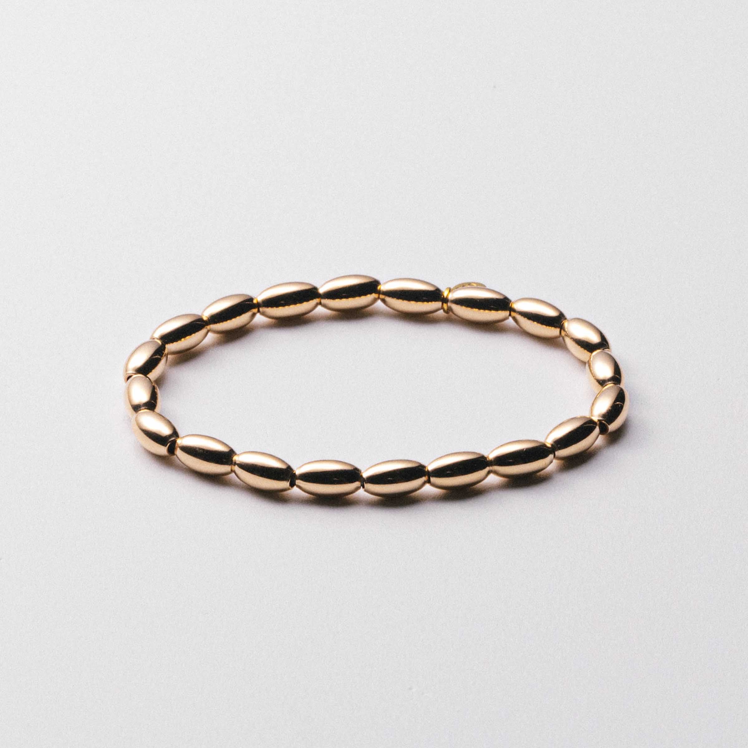 Oval Alchemy Beaded Stretch Bracelet