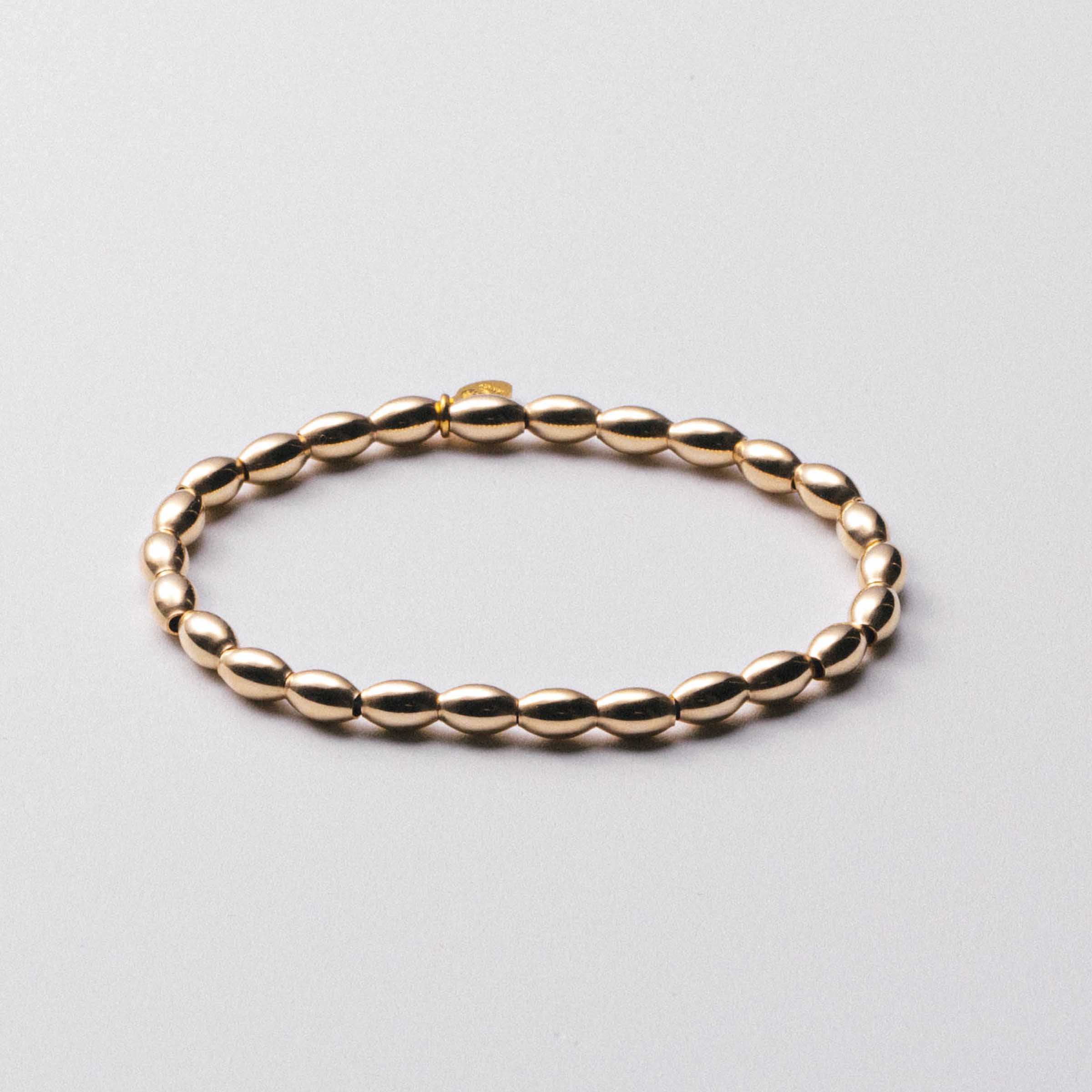 Oval Alchemy Beaded Stretch Bracelet
