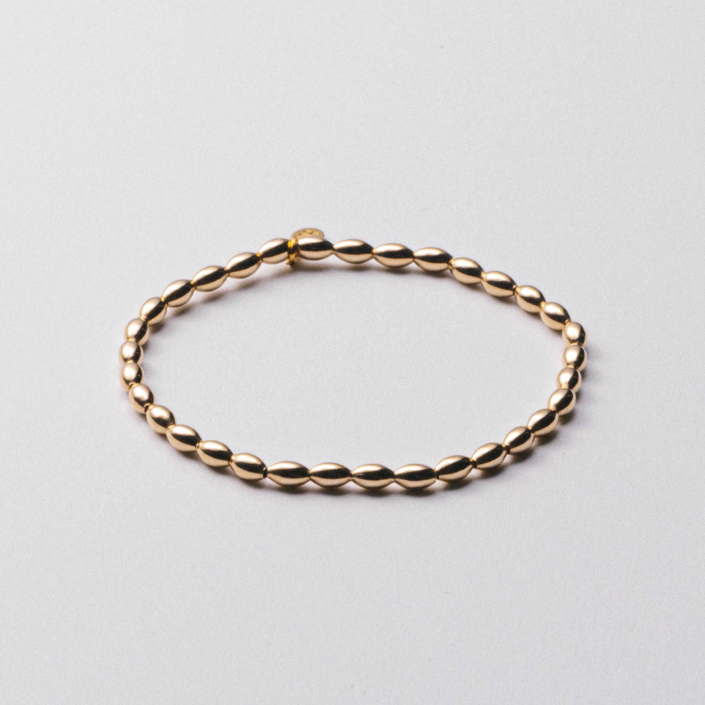 Oval Alchemy Beaded Stretch Bracelet