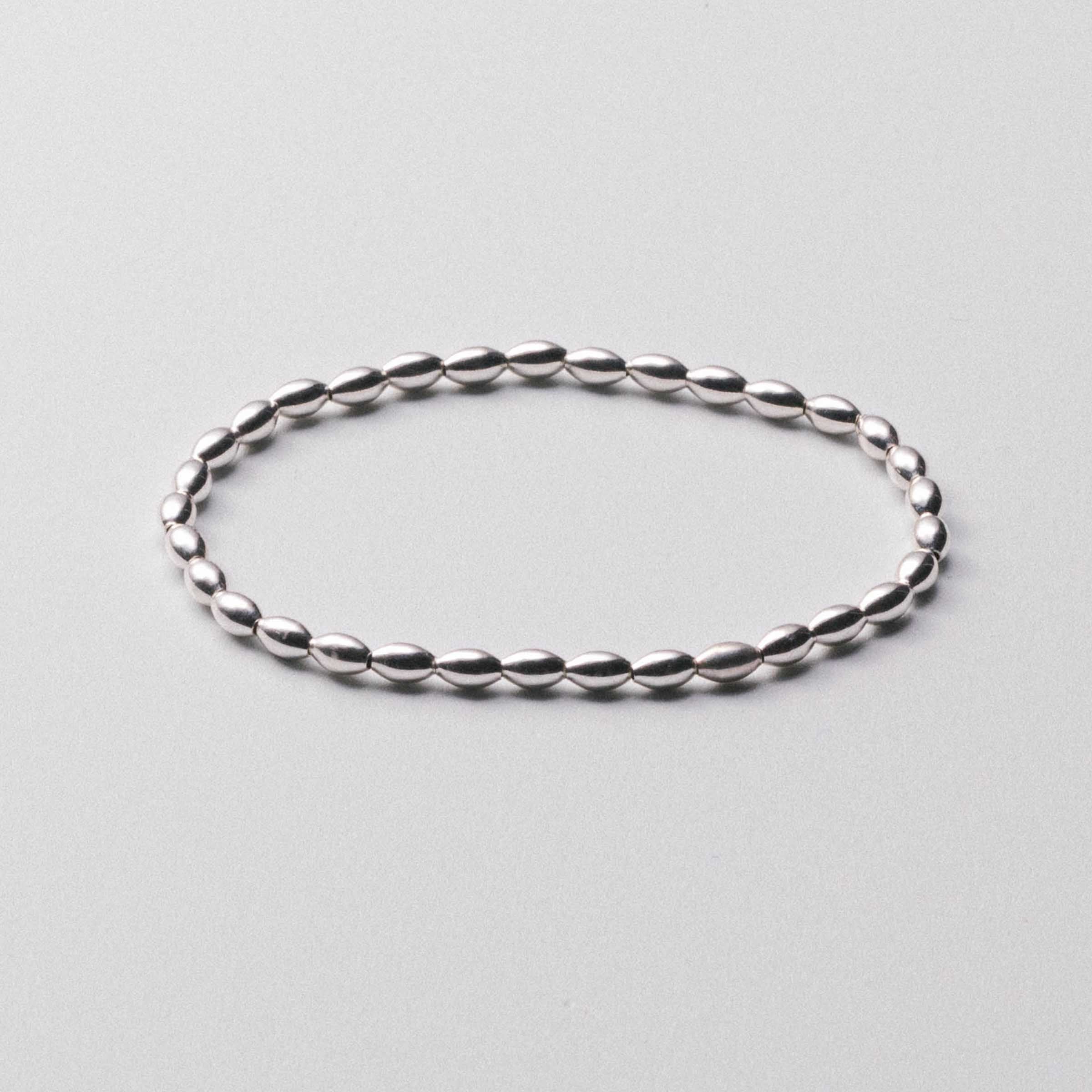 Oval Alchemy Beaded Stretch Bracelet
