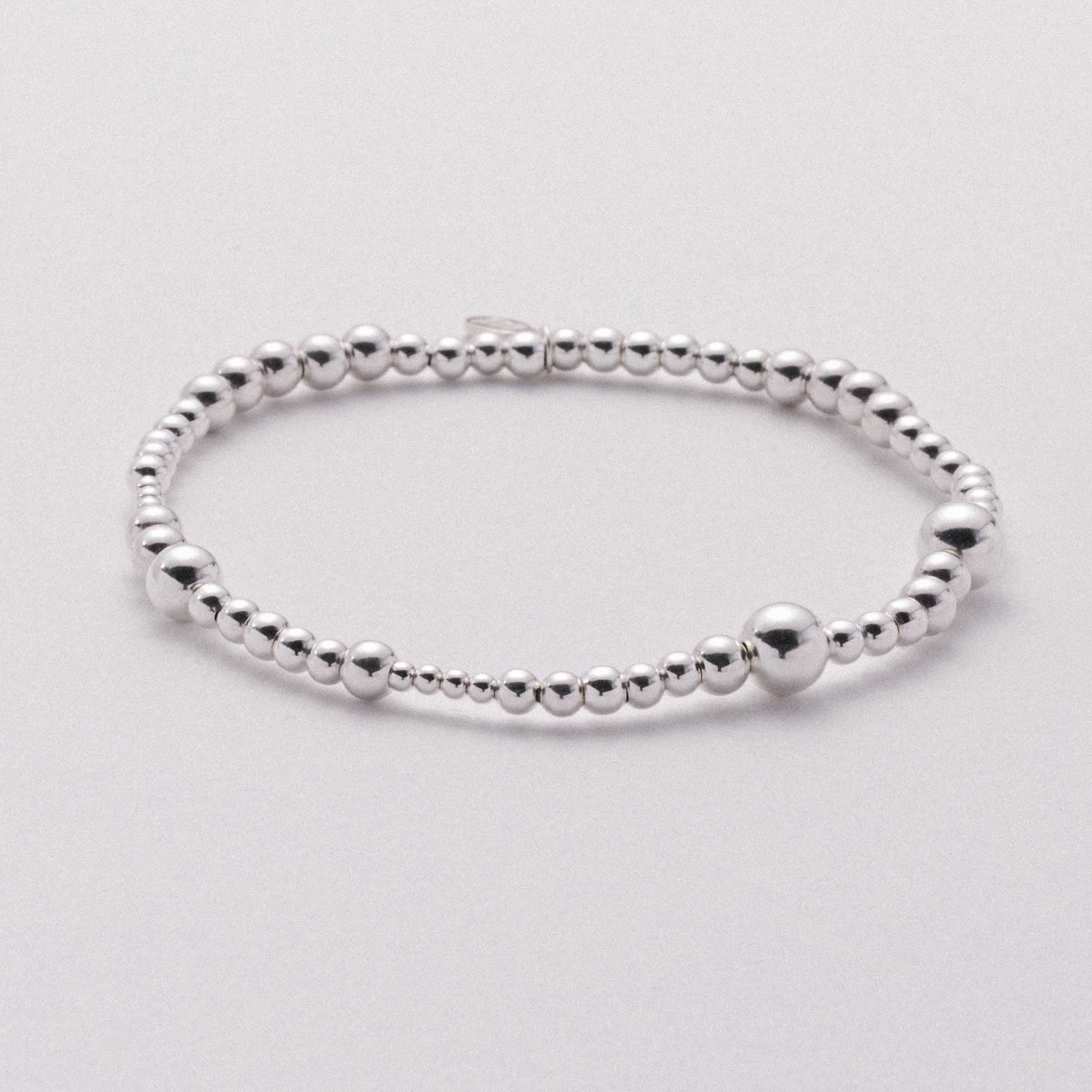 Round Alchemy Beaded Stretch Bracelet