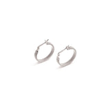 Woven Armor Hoop Earring | 23mm