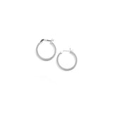Woven Armor Hoop Earring | 23mm
