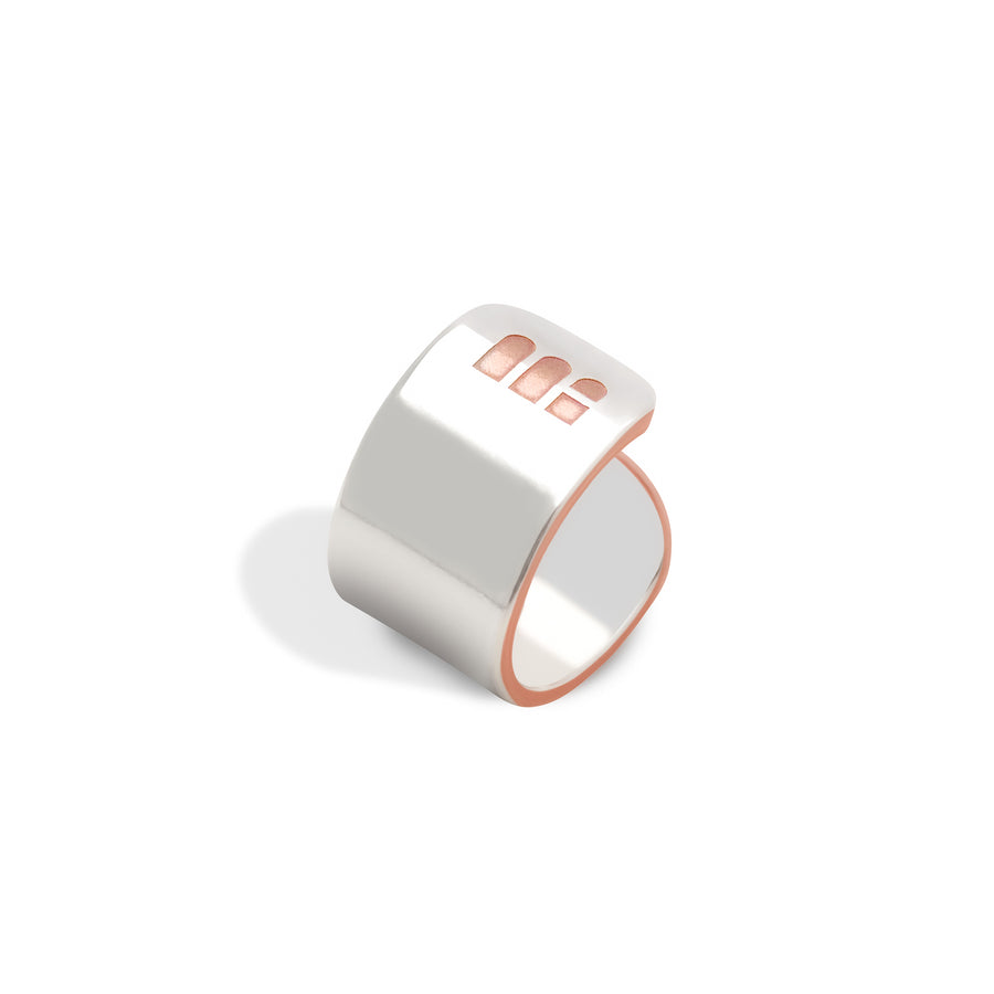 Signature Classic Silver Bonded Ring | Bold