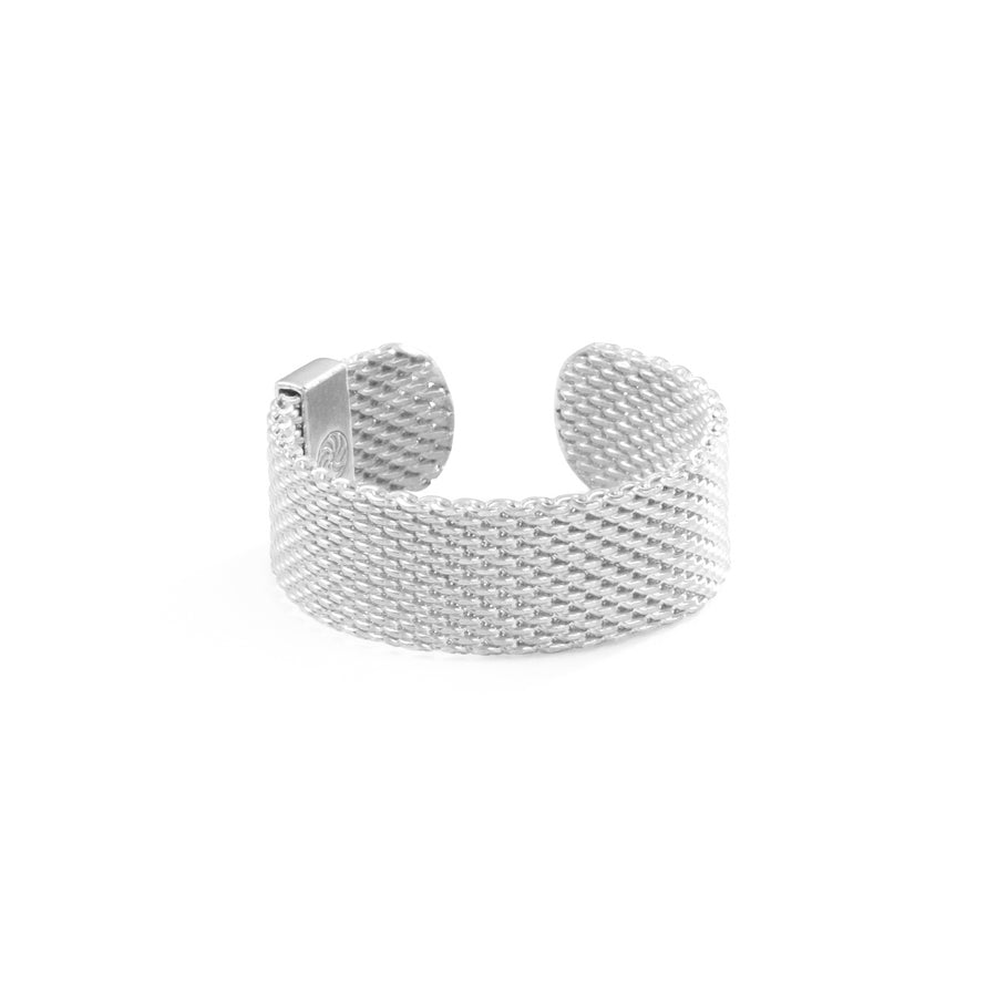 Woven Armor 8mm Ring | .925